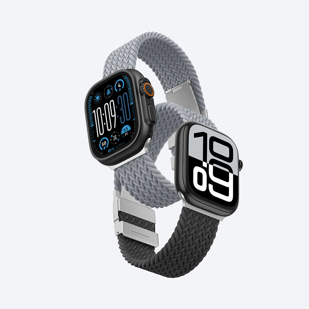 Amazingthing Glamour Blend Apple Watch 46mm Hasır Kordon - 12 Amazingthing Glamour Blend Apple Watch 46mm Hasır Kordon - 12